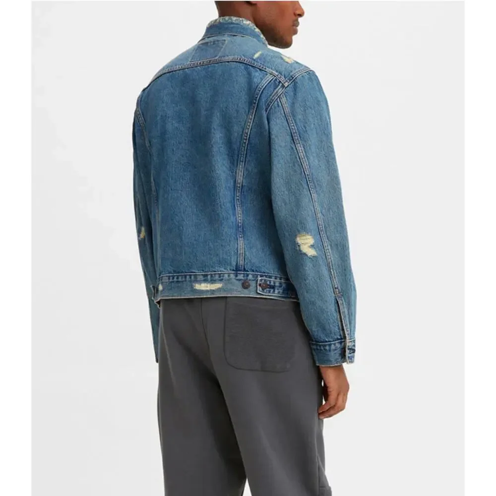 LEVI'S NWT Men's Vintage FIt Trucker Denim Jacket // XL - Picture 12 of 12